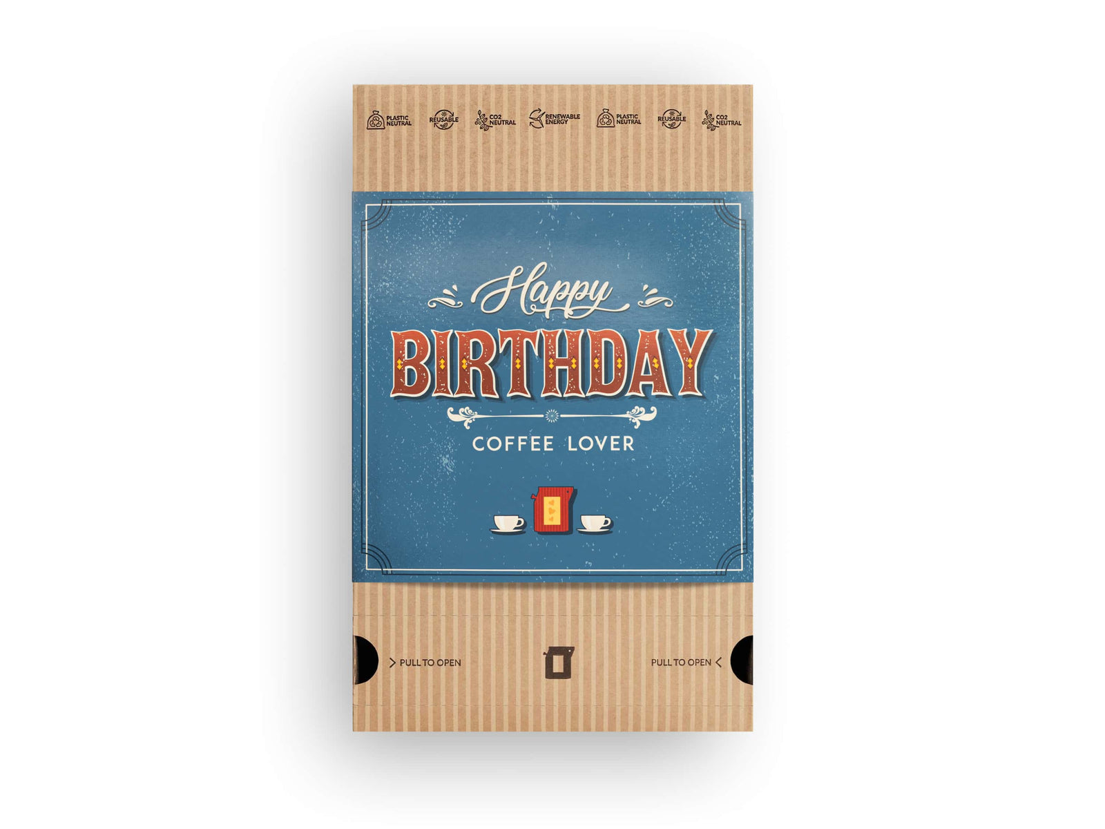 HAPPY BIRTHDAY SPECIALTY COFFEE GIFT BOX 25 PCS