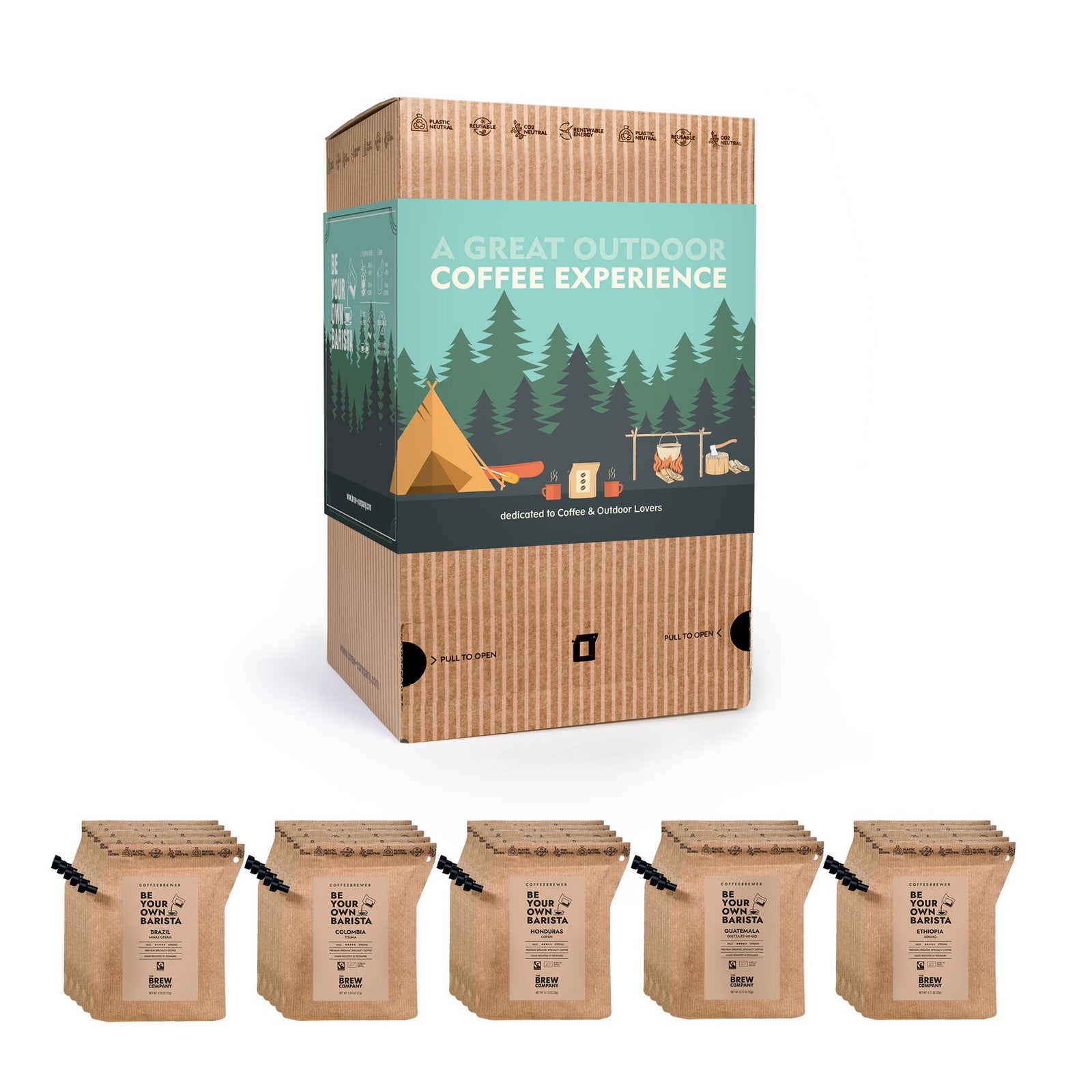 CAMPING SPECIALTY COFFEE GIFT BOX 25 PCS