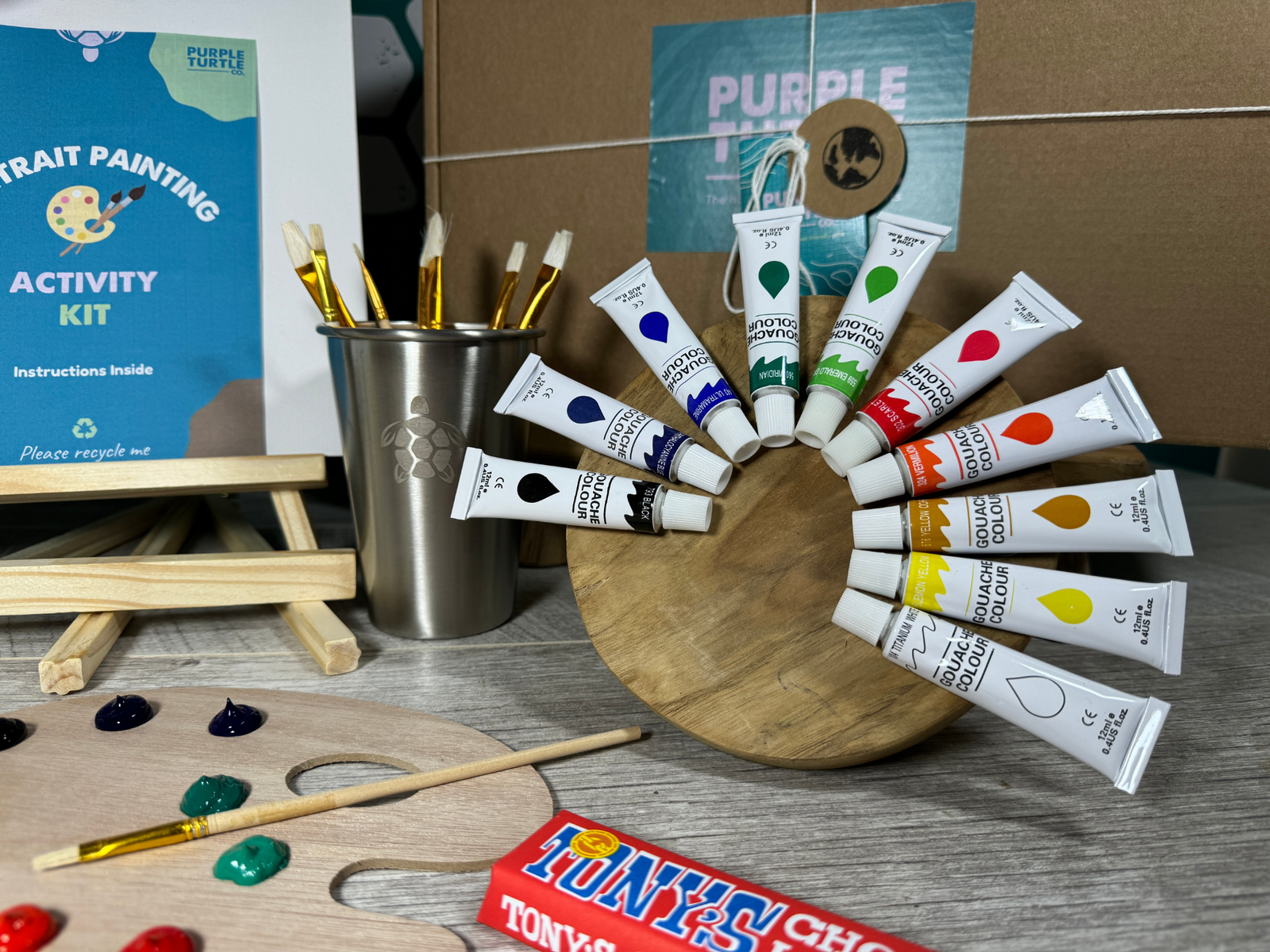 Paint My Partner Date Night Gift Set