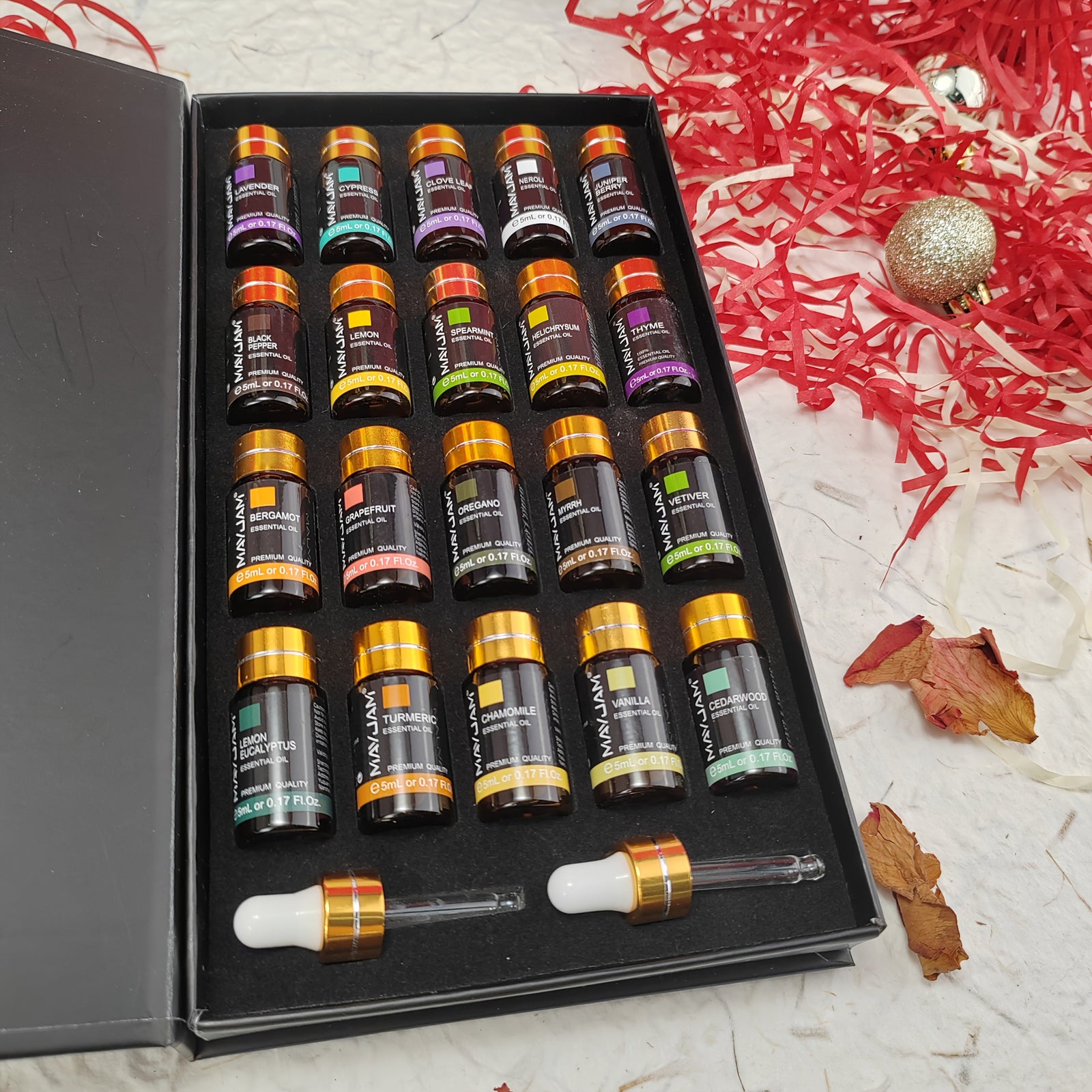 NNETM 20pcs Essential Oils Gift Set Alcohol-Free