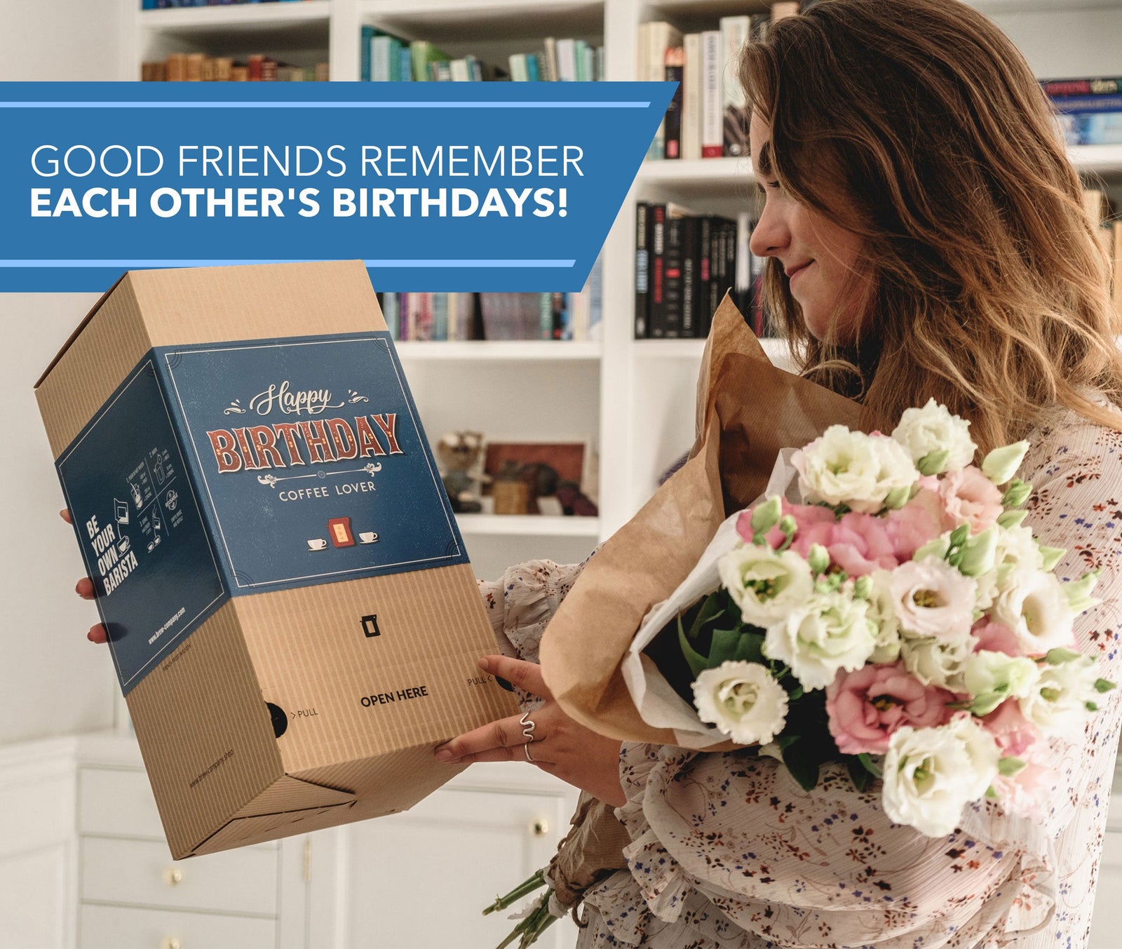 HAPPY BIRTHDAY SPECIALTY COFFEE GIFT BOX 25 PCS