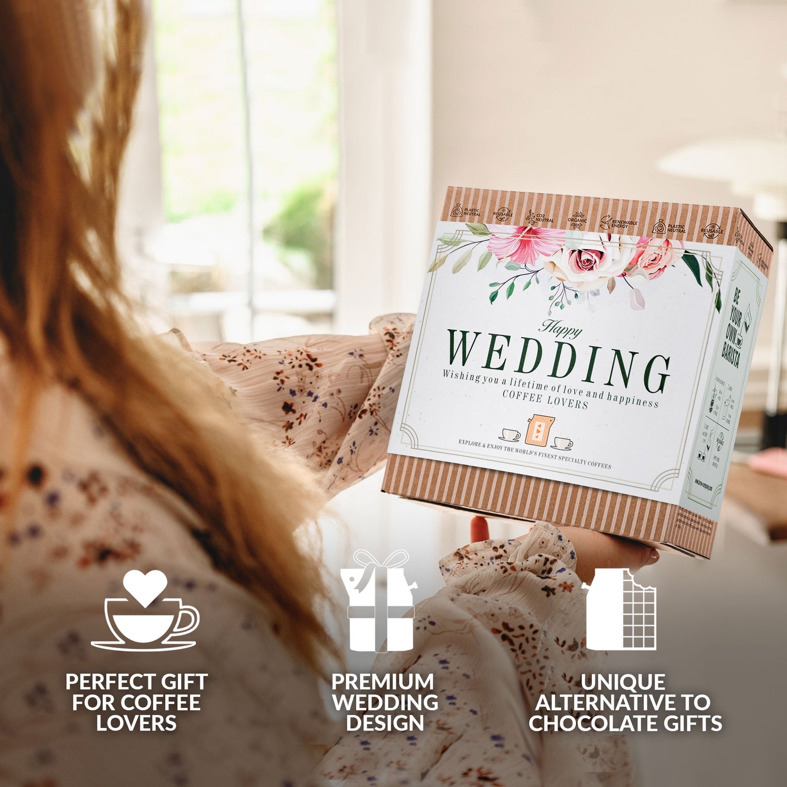 HAPPY WEDDING SPECIALTY COFFEE GIFT BOX