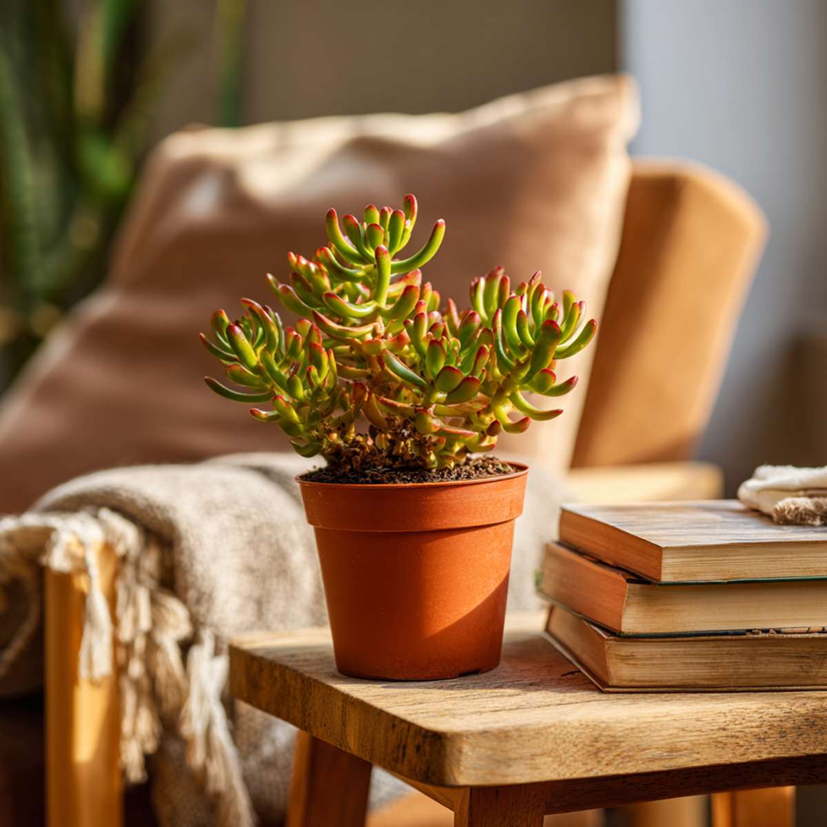 Jade plant - Crassula ovata 'Hobbit' - Height 10-20cm - ⌀12cm