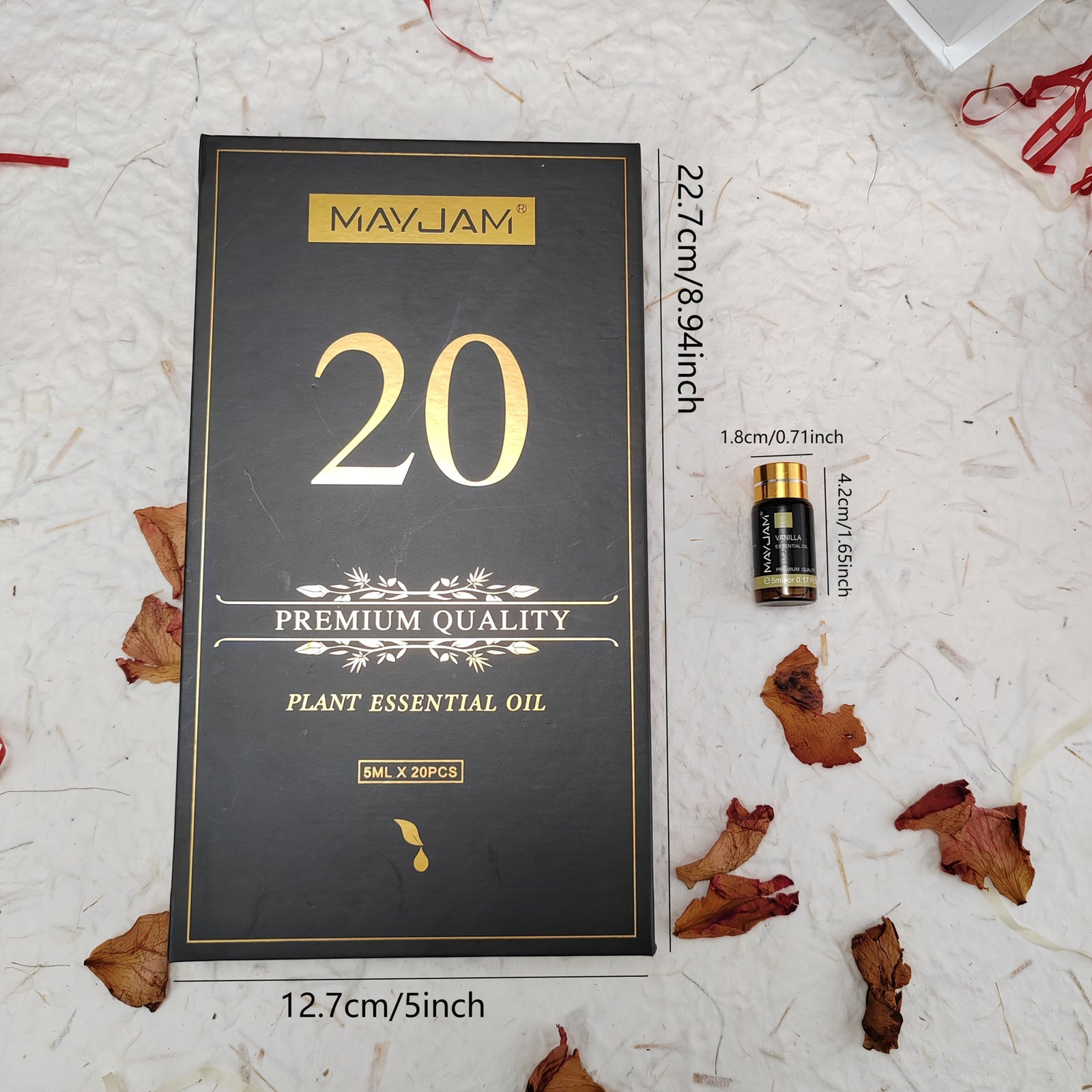 NNETM 20pcs Essential Oils Gift Set Alcohol-Free