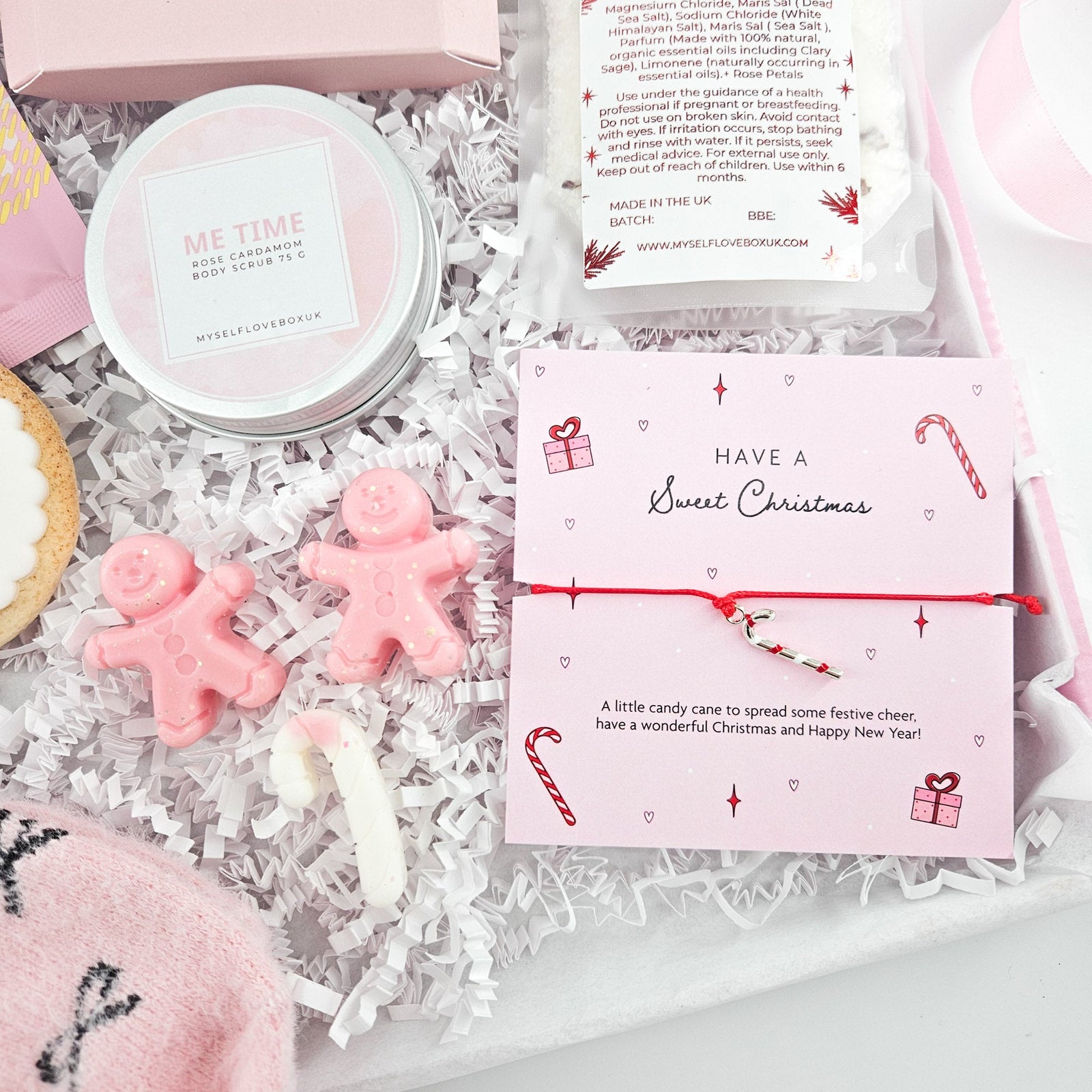A PINK & COSY CHRISTMAS | FESTIVE PAMPER GIFT BOX