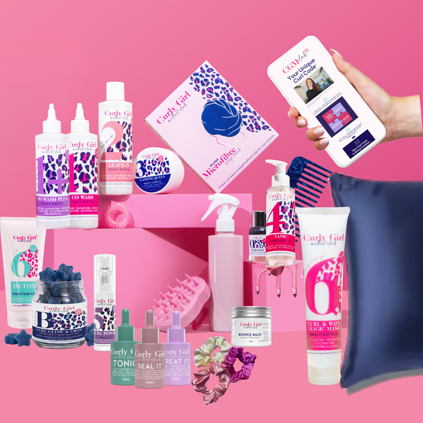 Wavy + Curly All In Complete Kit