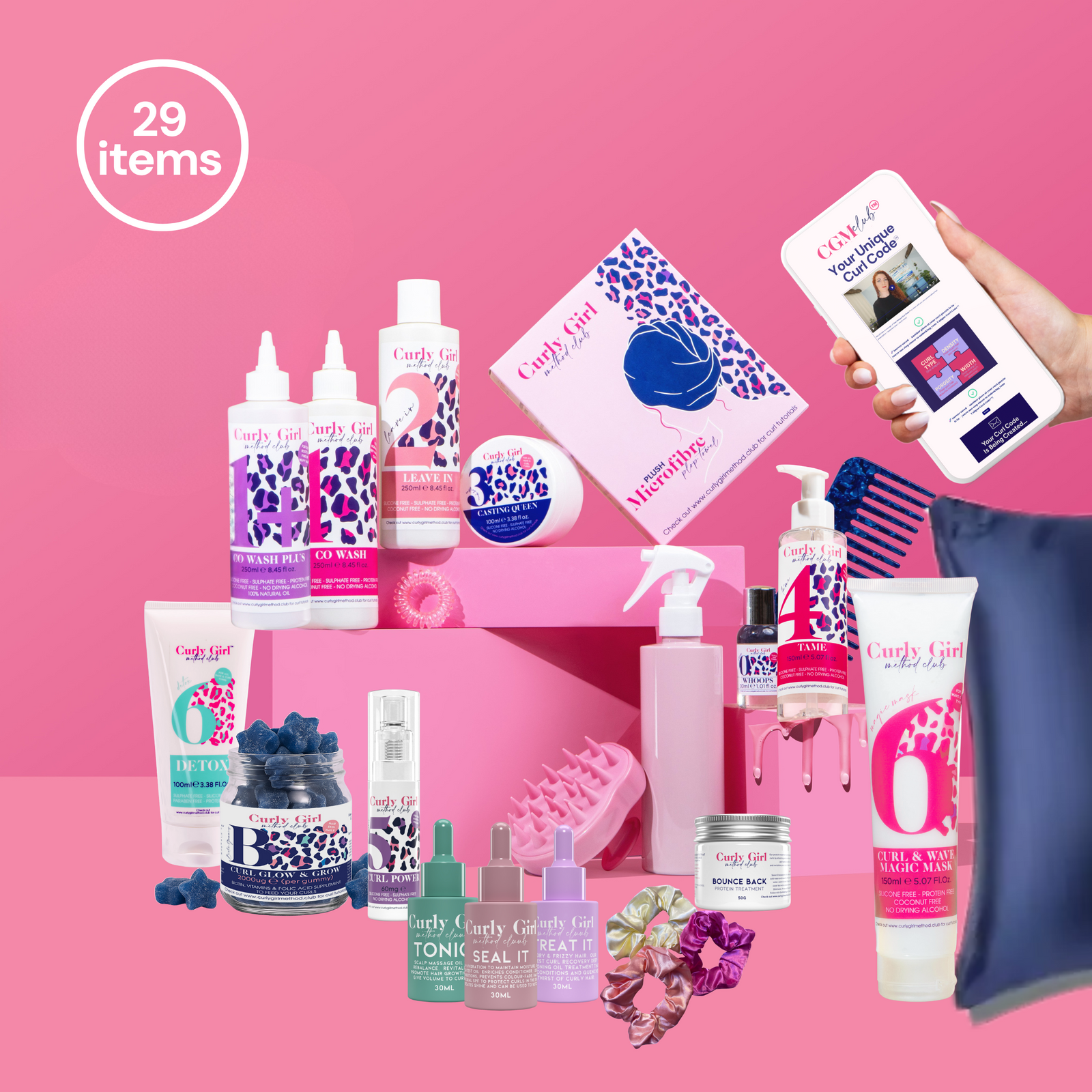 Wavy + Curly All In Complete Kit