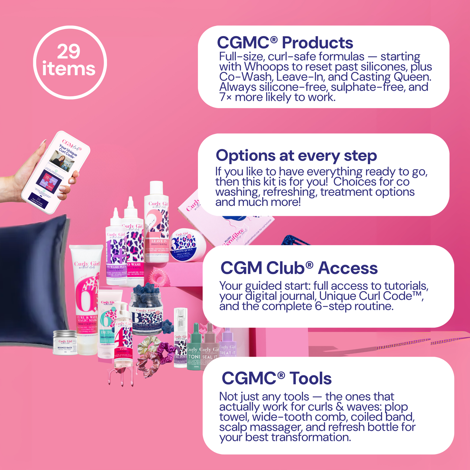 Wavy + Curly All In Complete Kit