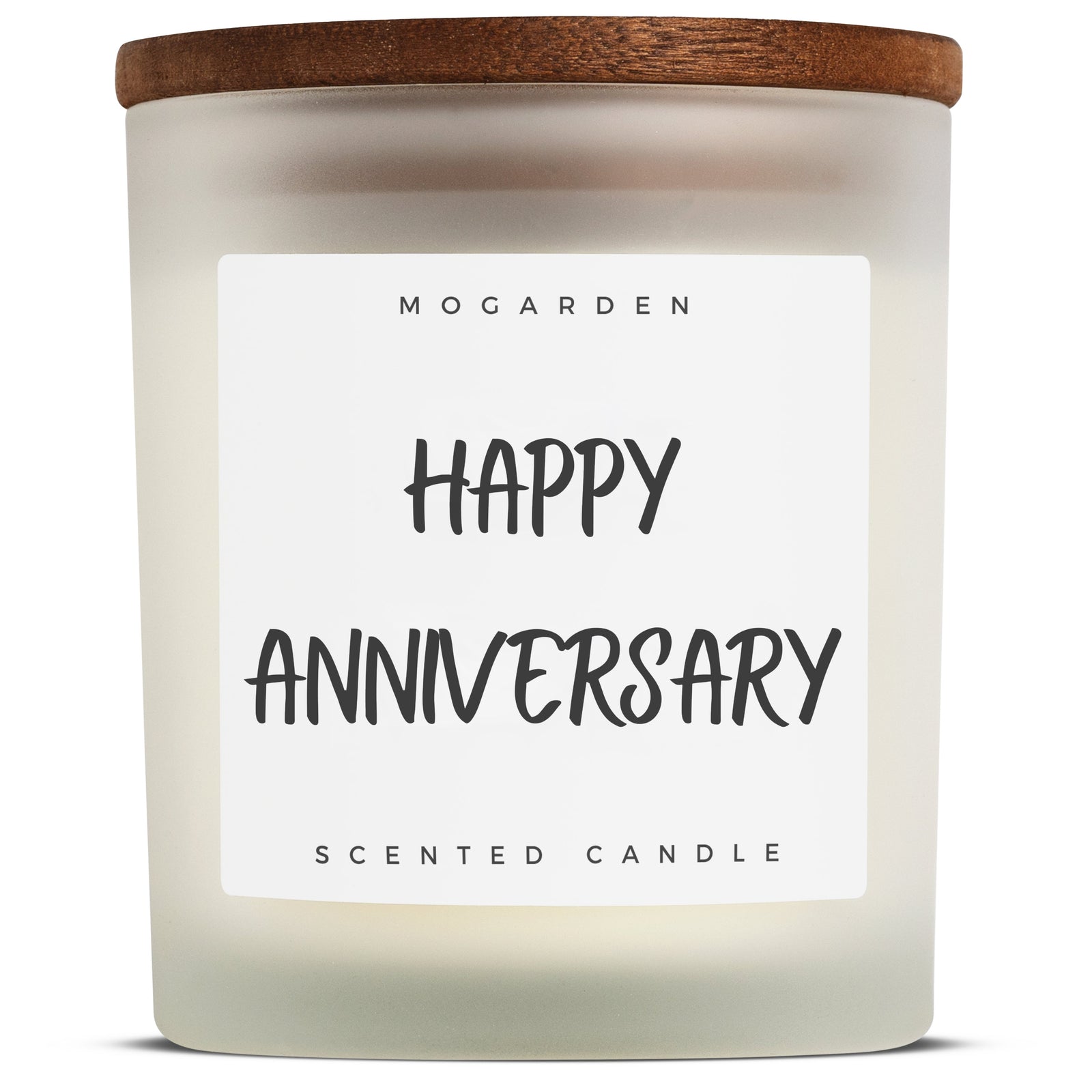 Anniversary Candle, Wedding Anniversary Gifts, Luxury Vanilla Scented Candle Natural Soy 220g
