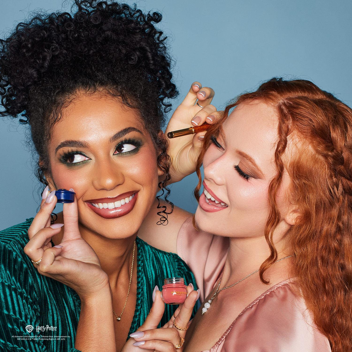 Harry Potter | Yule Ball Blush Lip & Cheek Blurring Pot & Silicone Applicator