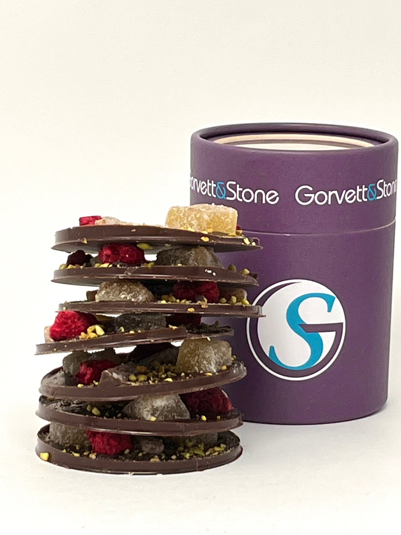 New Giant Mendiants in Dark Chocolate