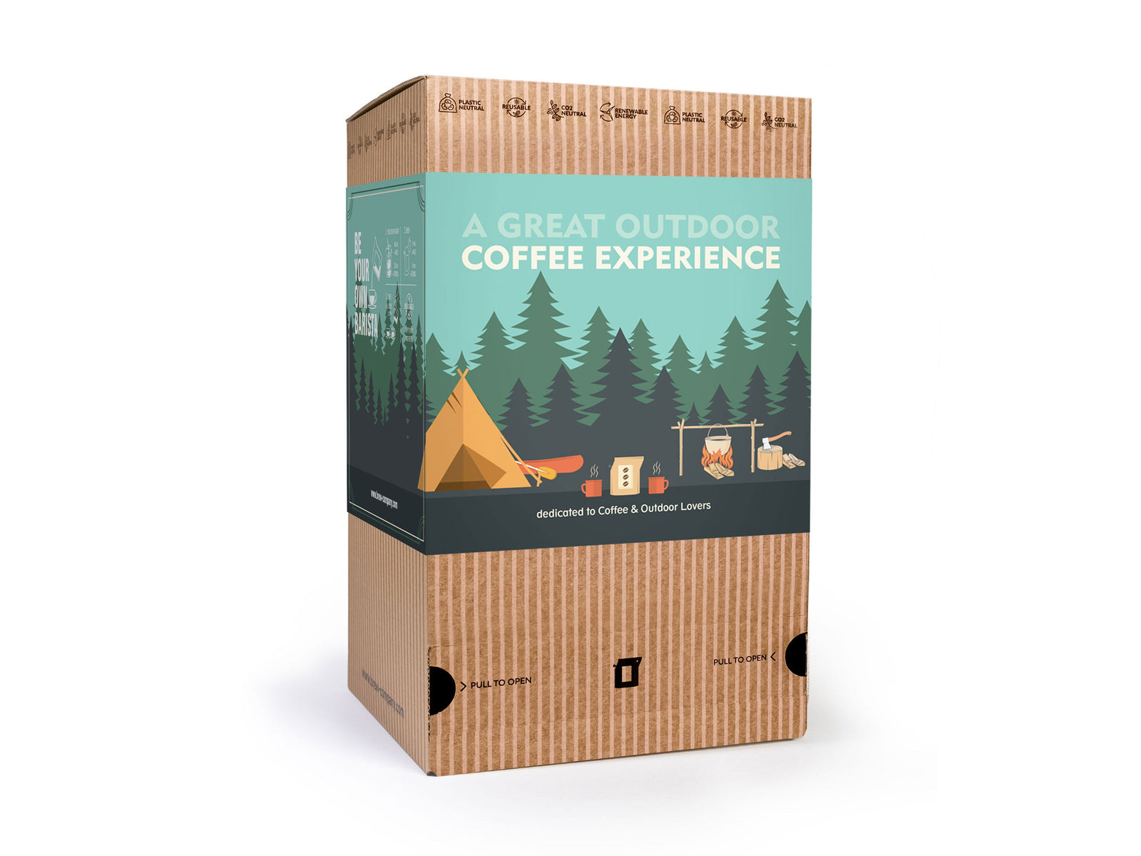 CAMPING SPECIALTY COFFEE GIFT BOX 25 PCS