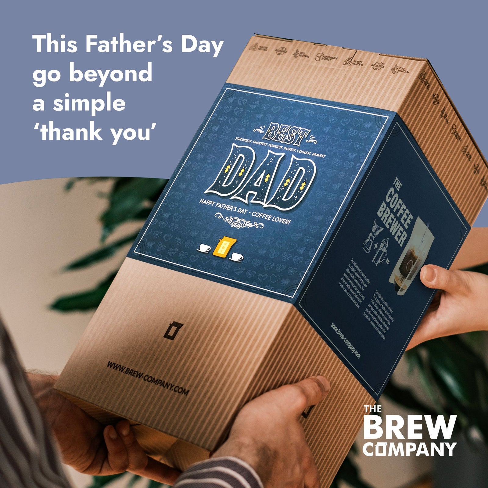 BEST DAD SPECIALTY COFFEE GIFT BOX 25 PCS