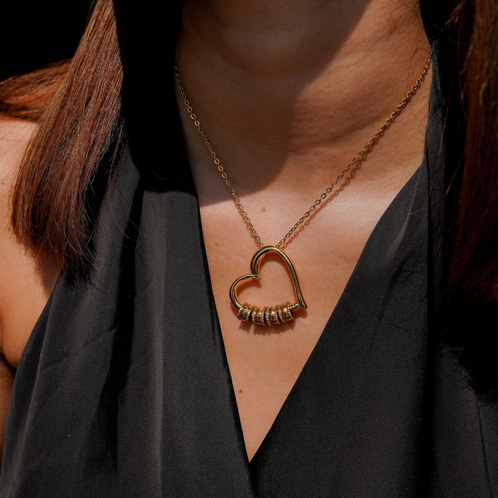 Family's Love - Engraved Pendant with LED Box