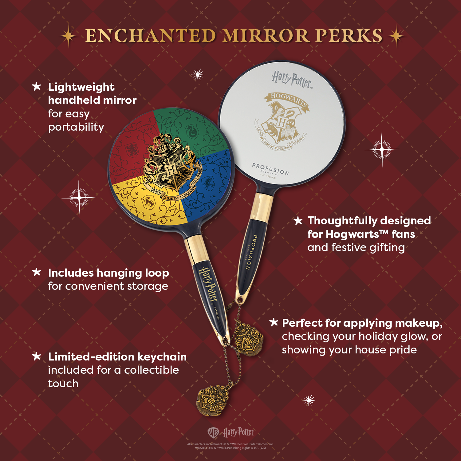 Harry Potter | Hogwarts™ House Pride Handheld Mirror