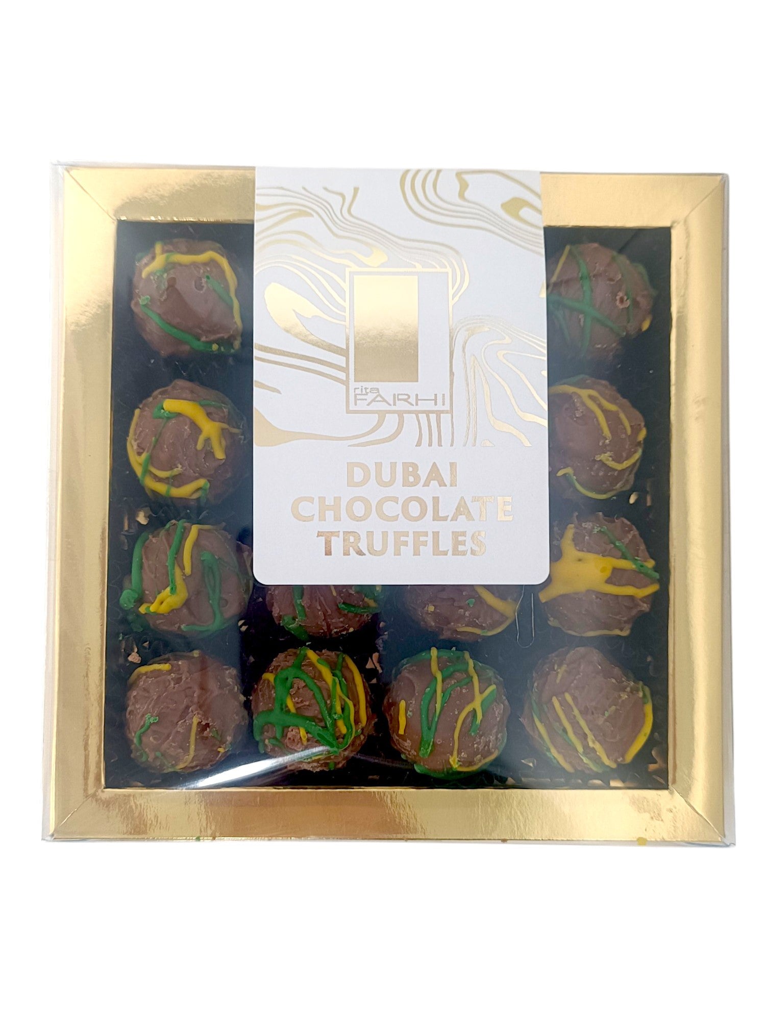 Dubai Chocolate Truffles in Luxury Gift Box, 192g