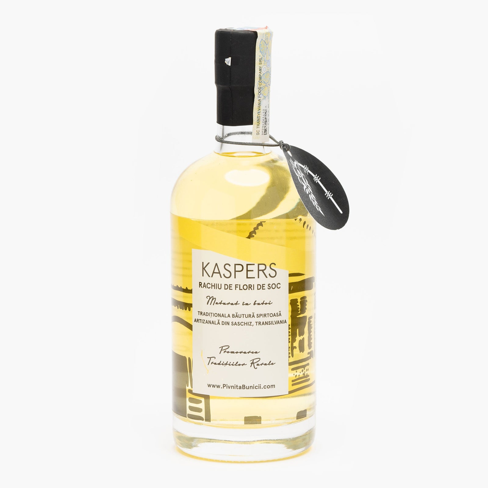 Kaspers Artisanal Elderflower Schnapps (Rachiu flori de soc) 500ml