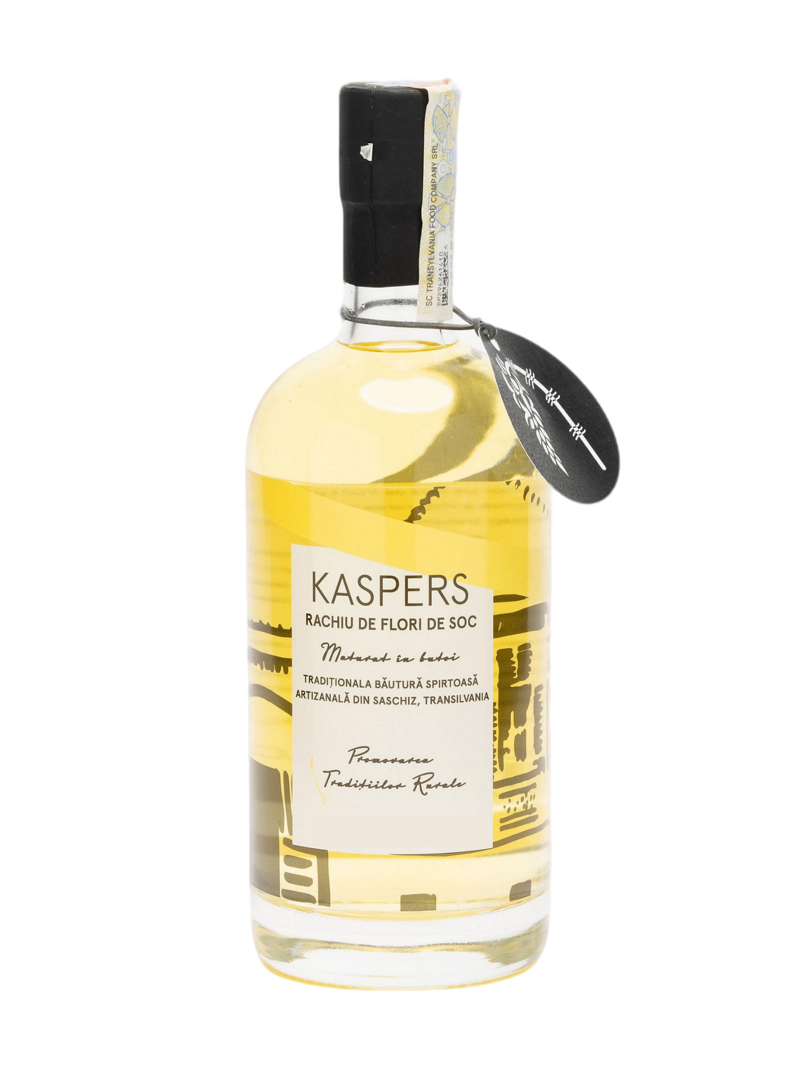 Kaspers Artisanal Elderflower Schnapps (Rachiu flori de soc) 500ml