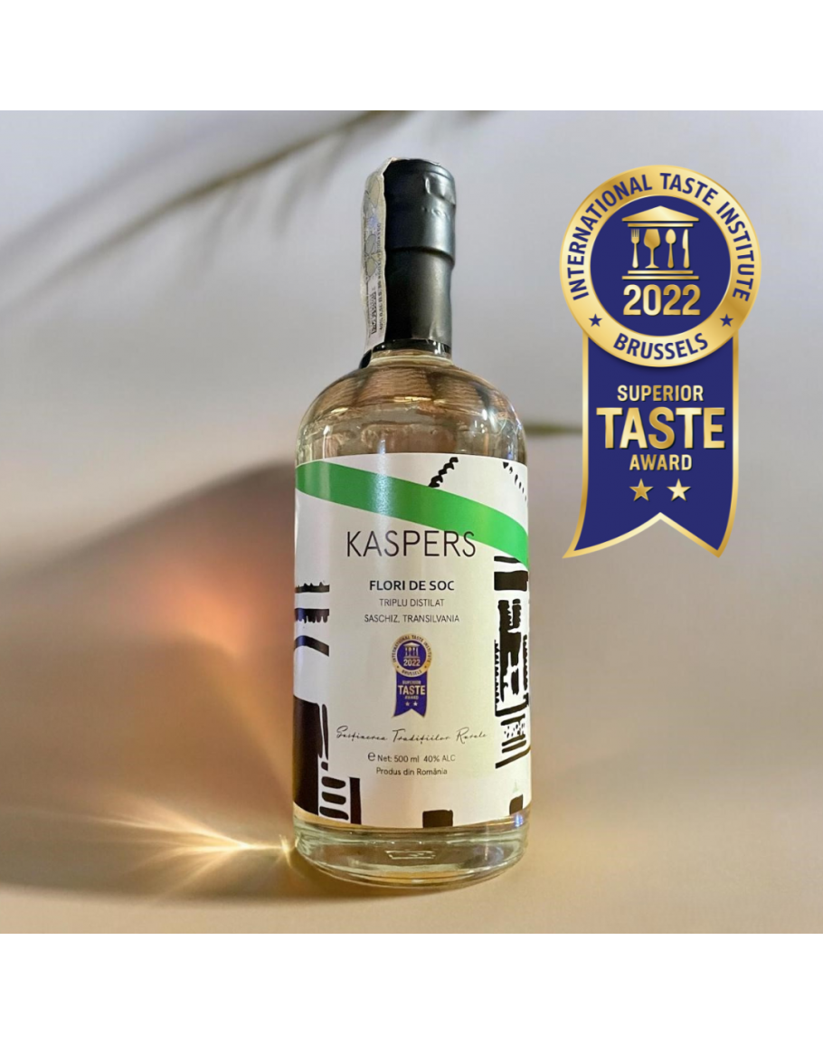 Kaspers Artisanal Elderflower Gin 500ml