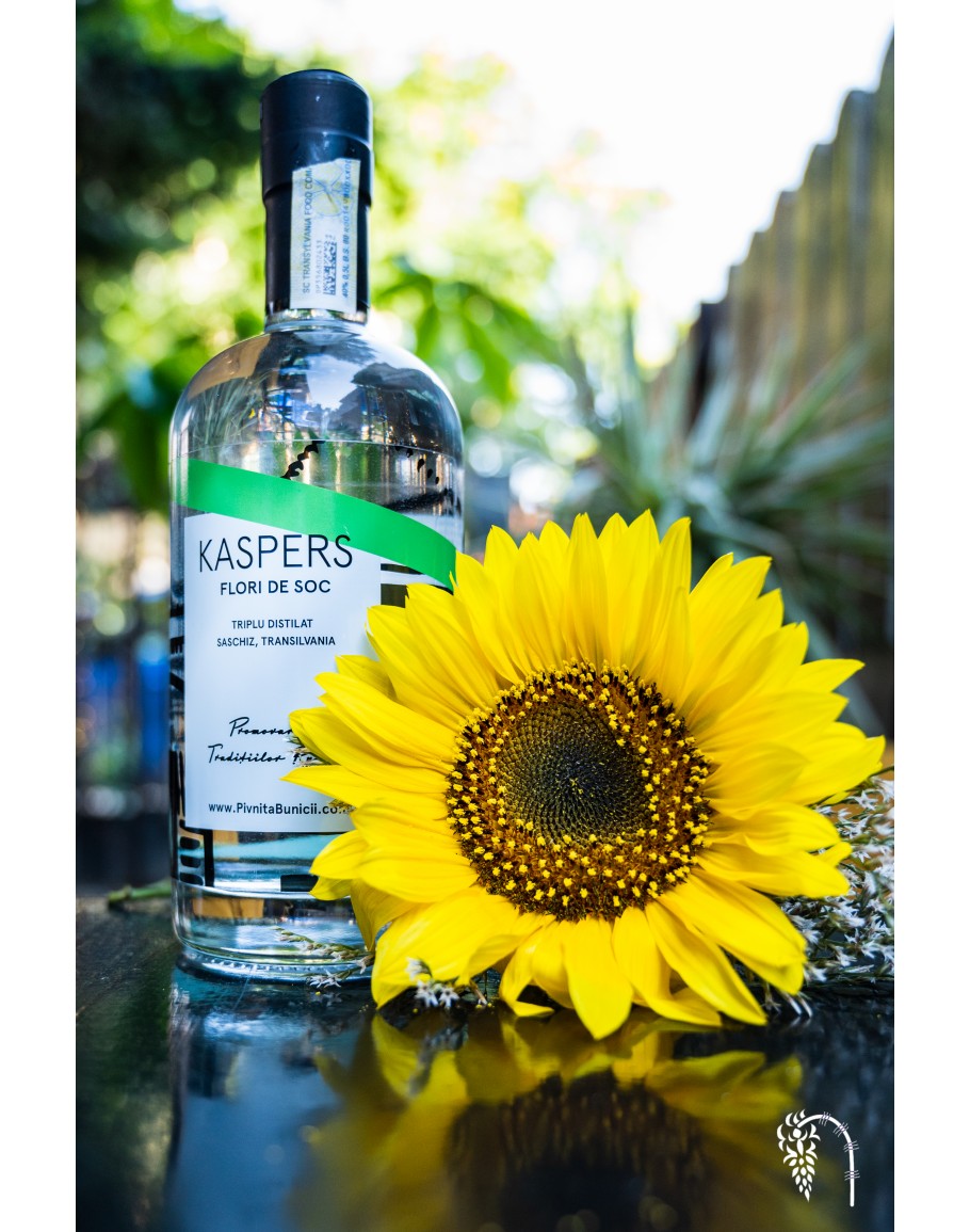 Kaspers Artisanal Elderflower Gin 500ml