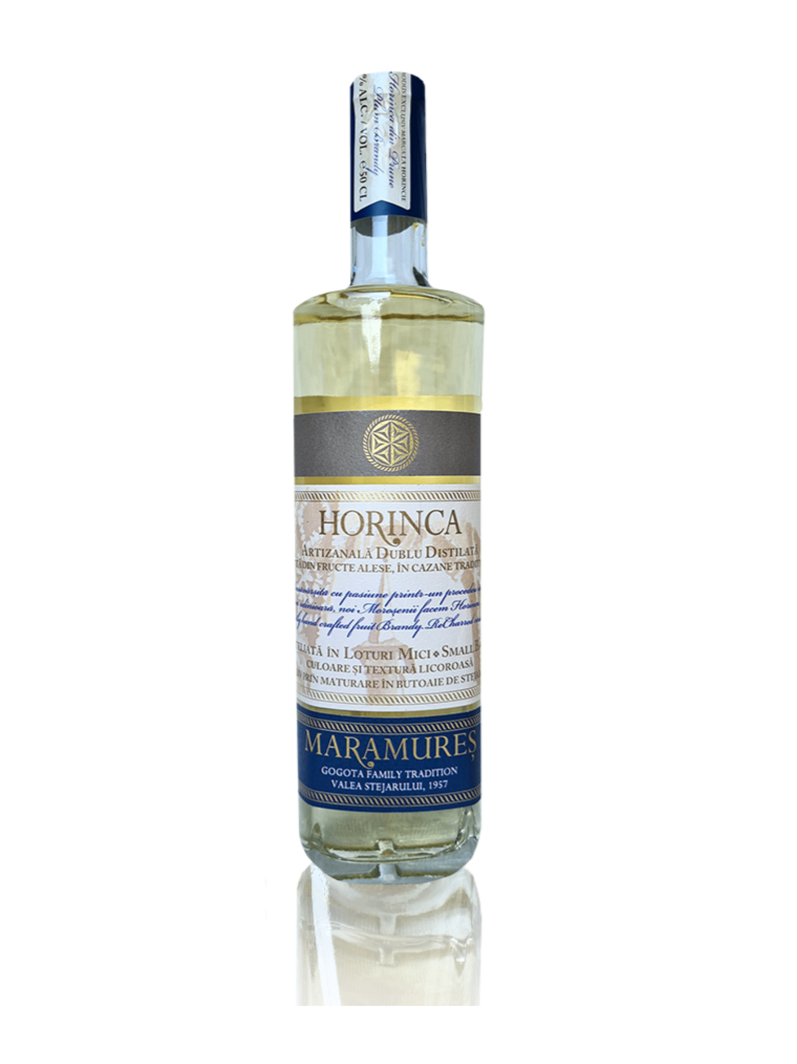 La Horincie Plum Brandy Aged 16 months (Horinca prune) 500ml