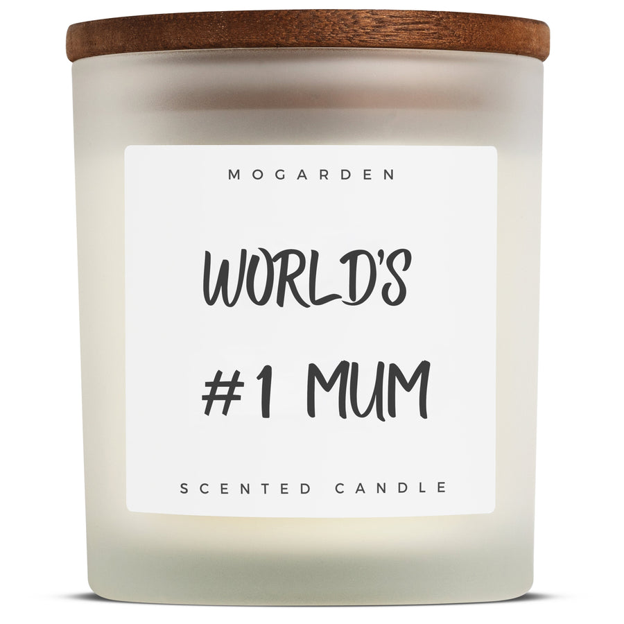 Mum Candle Gift, Mum Birthday Gifts, Mother Candle Gift, Luxury Vanilla Scented Candle Natural Soy 220g