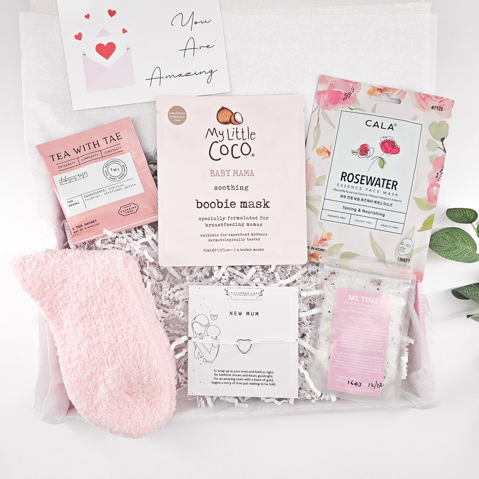 MAMA MOMENT BOX | NEW MUM SELF CARE & POSTPARTUM PAMPER SET