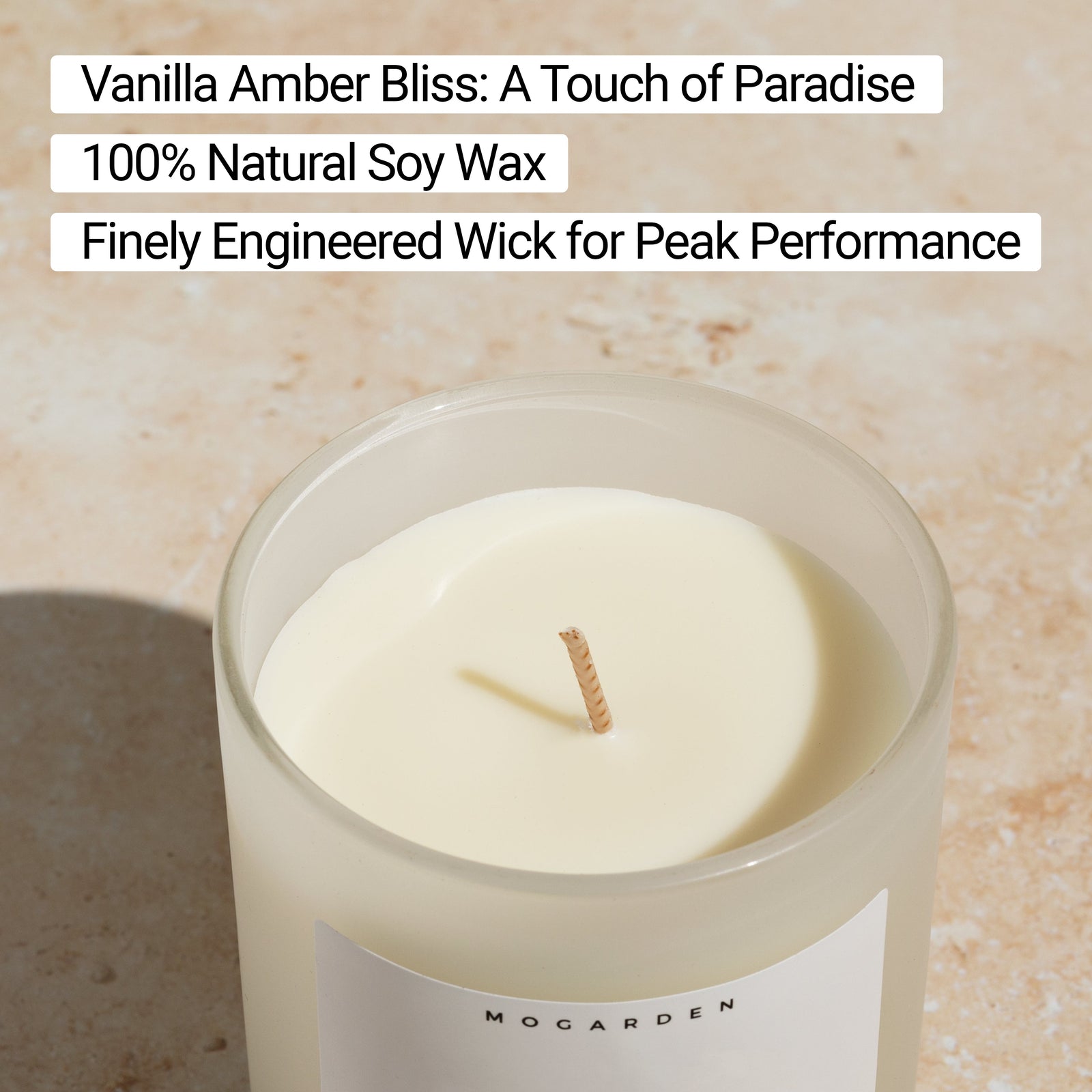 50th Birthday Gifts for Women Men, 50th Birthday Gifts for Her, Luxury Vanilla Candle 220g