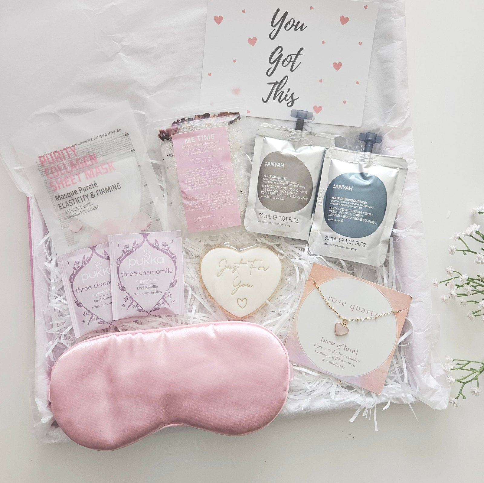 ROSE QUARTZ GIFT SET | LETTERBOX GIFTS