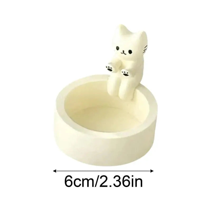Cat Shaped Aromatherapy Candle Holder