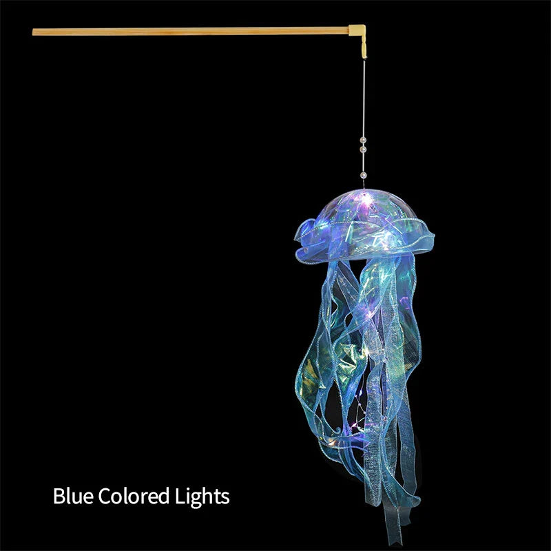 Jellyfish Night Light Lamp Portable