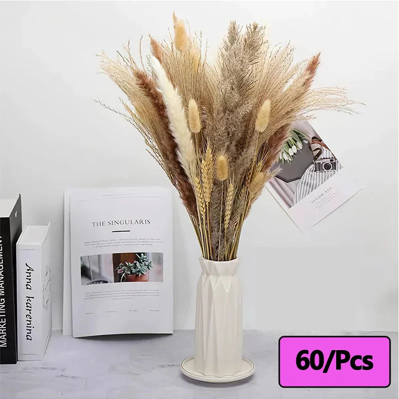 300pcs Rabbit Tail Grass Flower Bouquet
