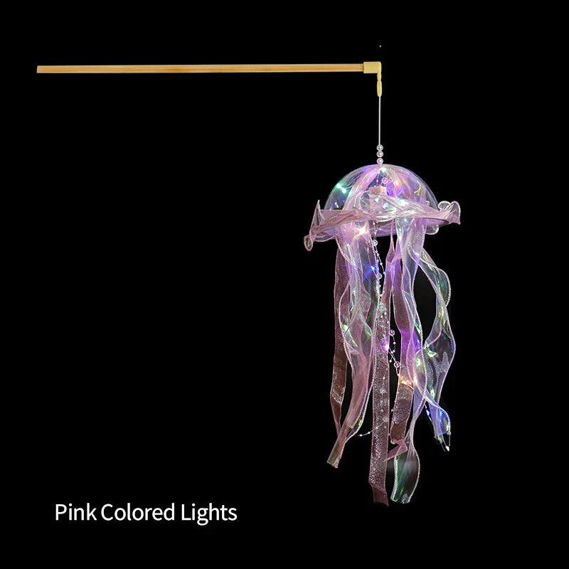 Jellyfish Night Light Lamp Portable