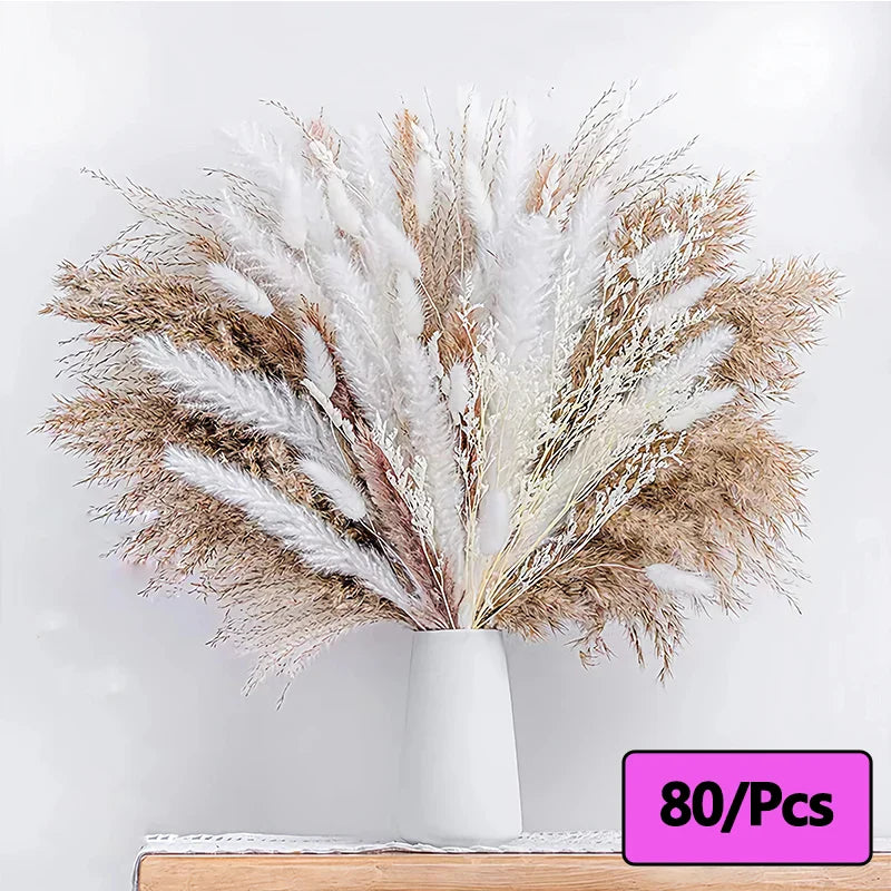 300pcs Rabbit Tail Grass Flower Bouquet