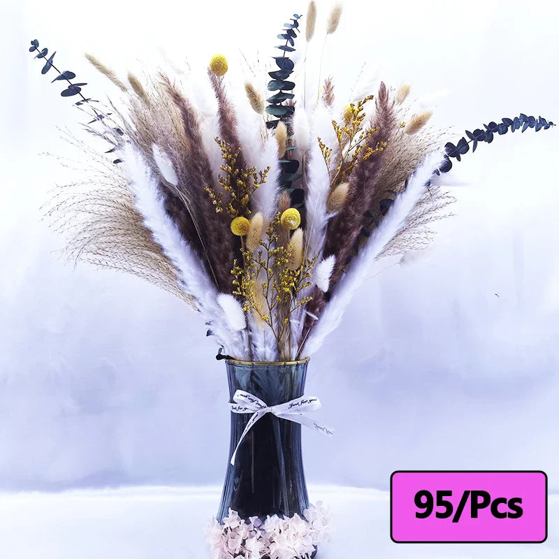 300pcs Rabbit Tail Grass Flower Bouquet