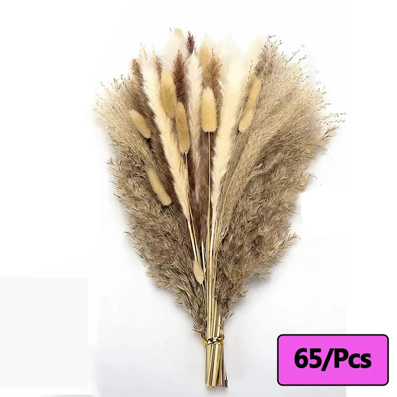 300pcs Rabbit Tail Grass Flower Bouquet