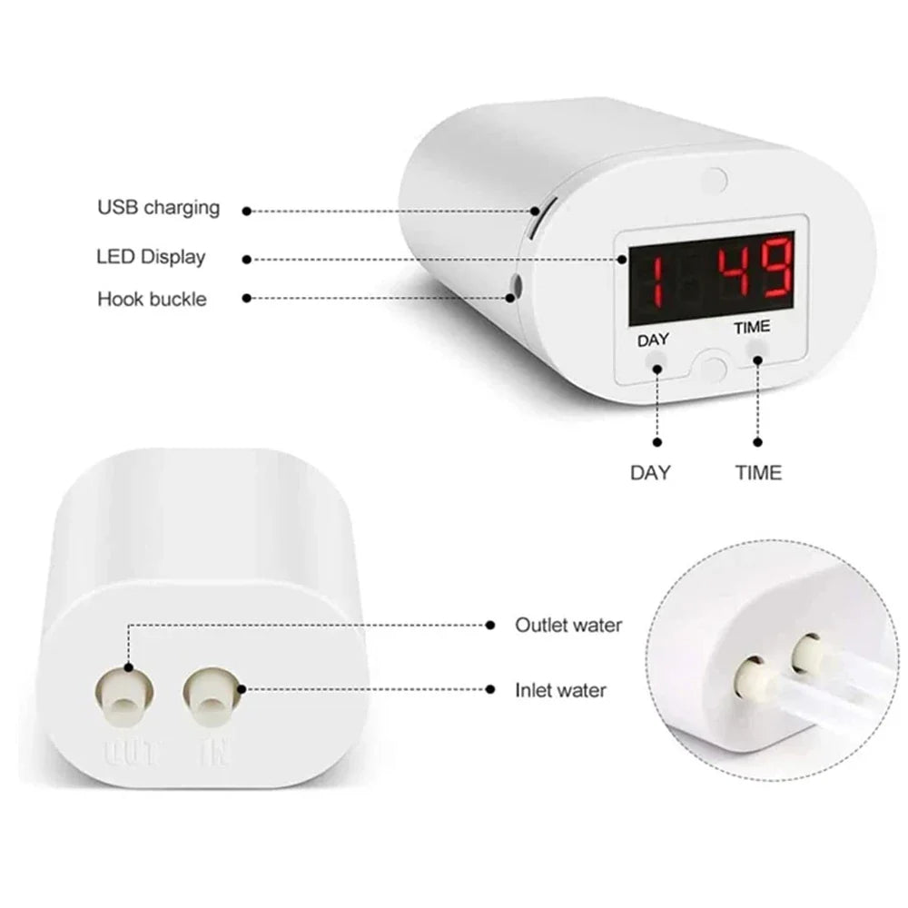 Automatic Watering Pump Controller Intelligent Flowers Plants Sprinkler Drip