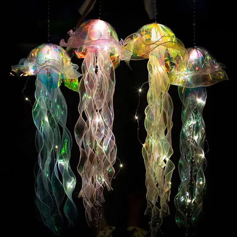 Jellyfish Night Light Lamp Portable