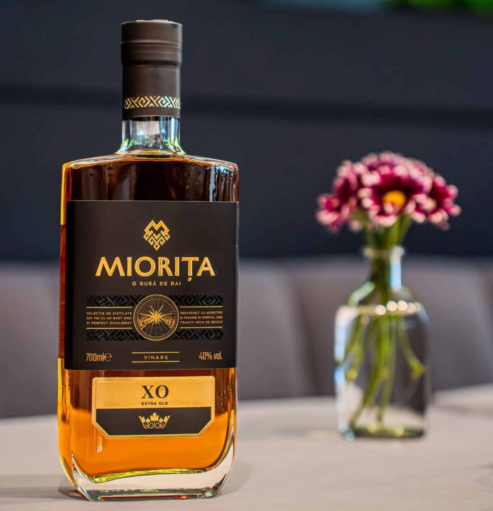 Miorita XO Brandy (Cognac / Coniac / Vinars) Aged 7 Years 700ml