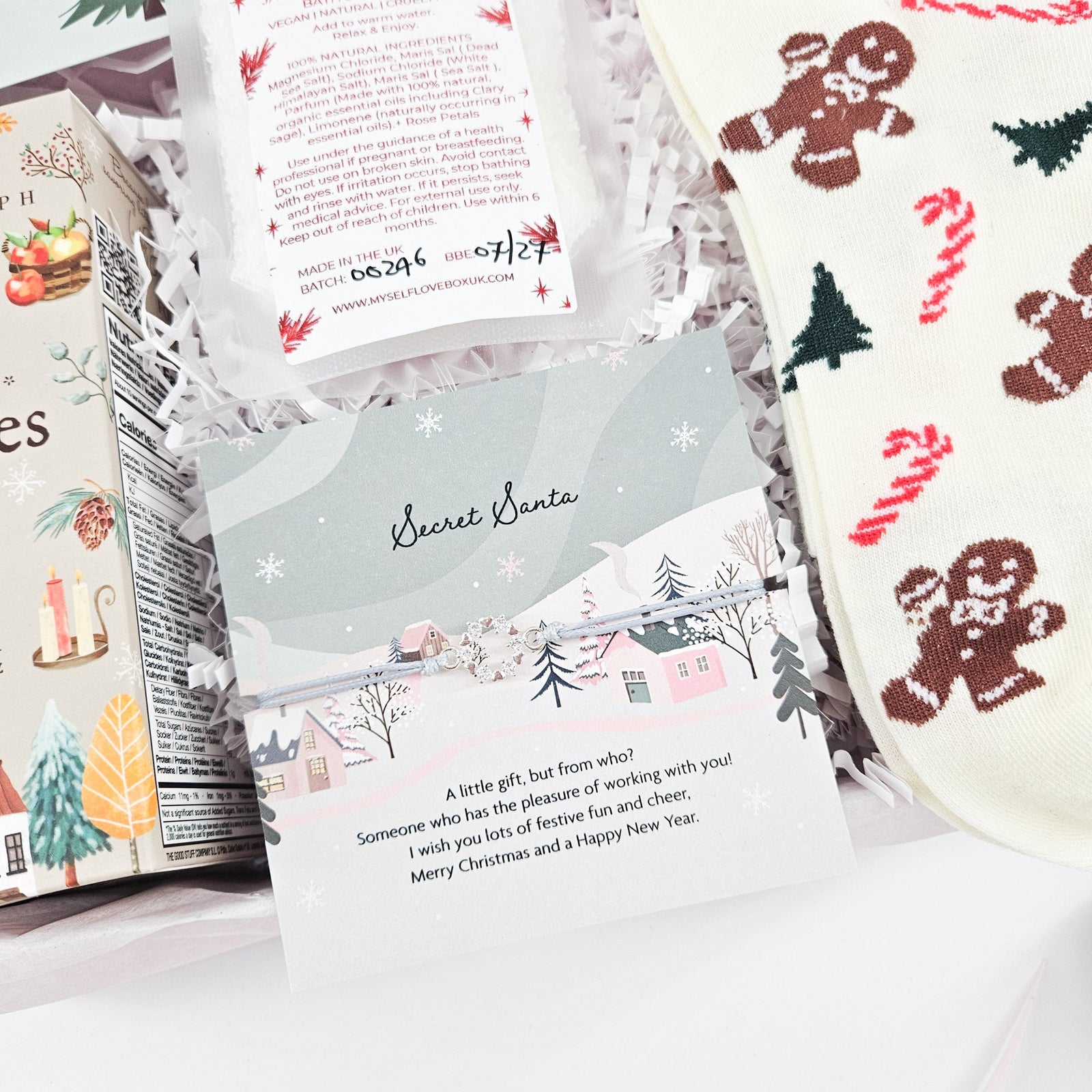 SECRET SANTA TREATS | CHRISTMAS GIFT BOX