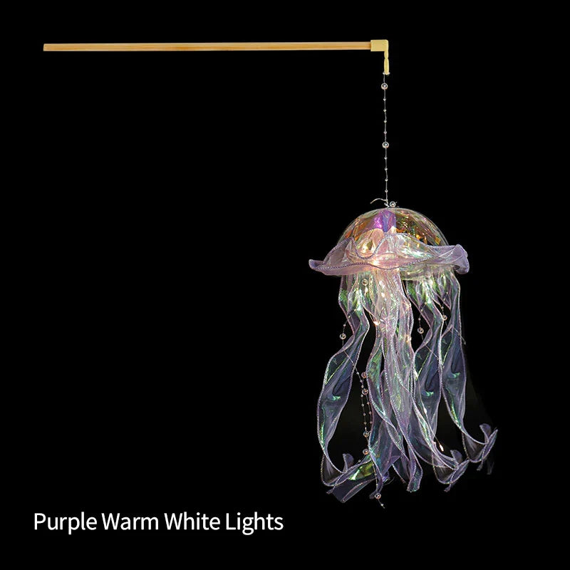 Jellyfish Night Light Lamp Portable
