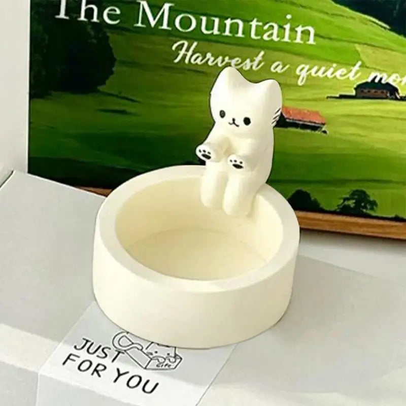 Cat Shaped Aromatherapy Candle Holder