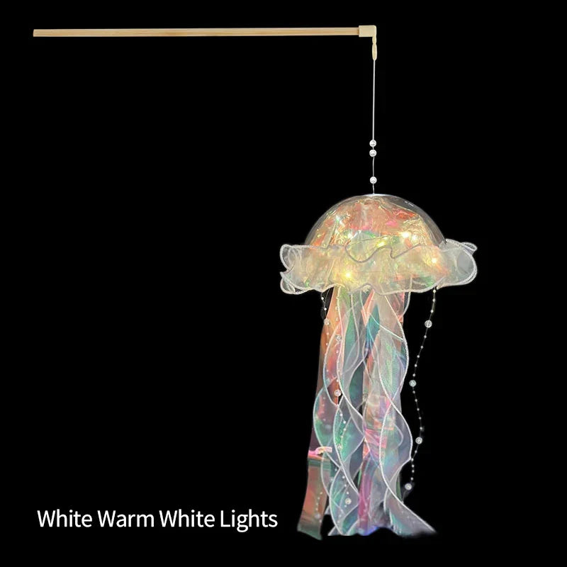 Jellyfish Night Light Lamp Portable