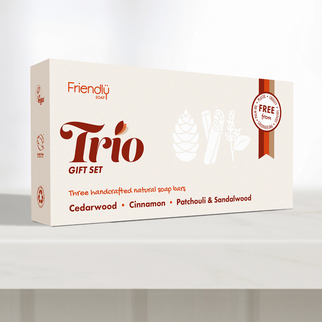 Trio Gift Set - Cedarwood, Cinnamon, Patchouli & Sandalwood