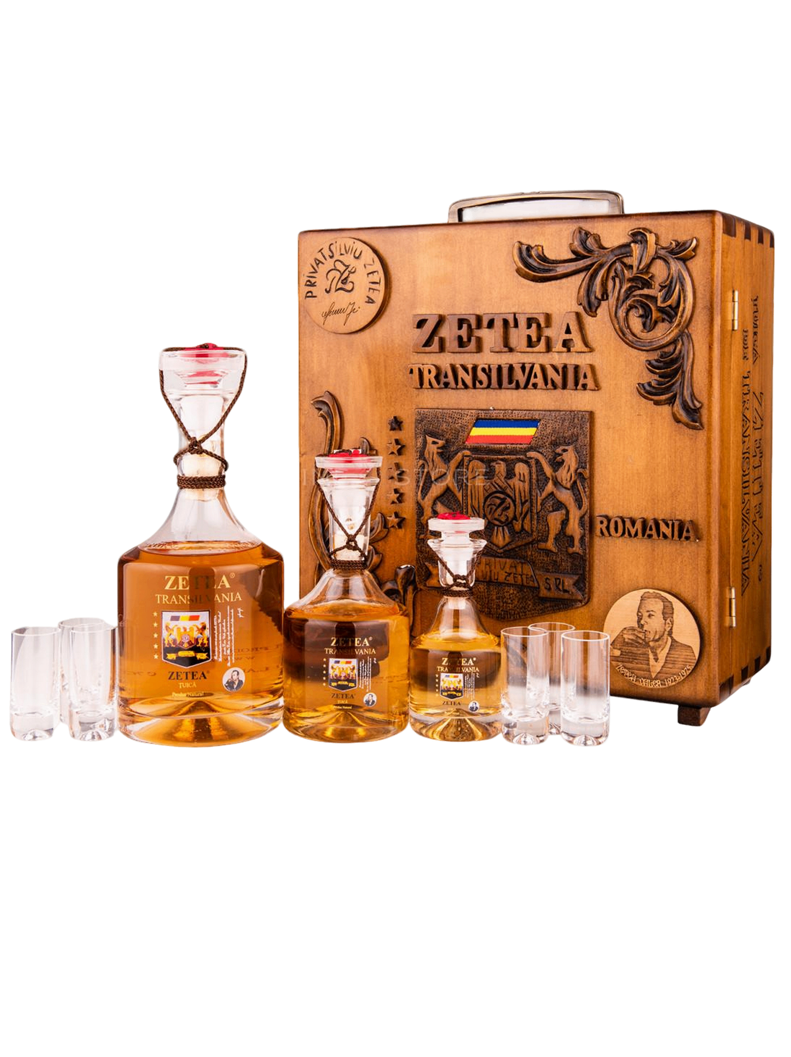 Zetea Mini Bar Plum Schnapps (Tuica prune) 1x1100ml