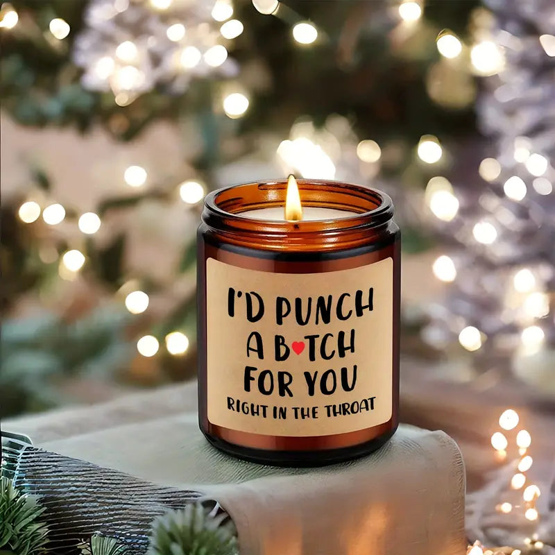 Scented Soybean Candle Gift