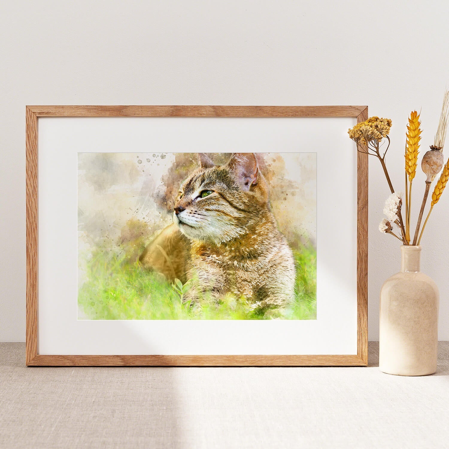 Watercolour Pet Portrait