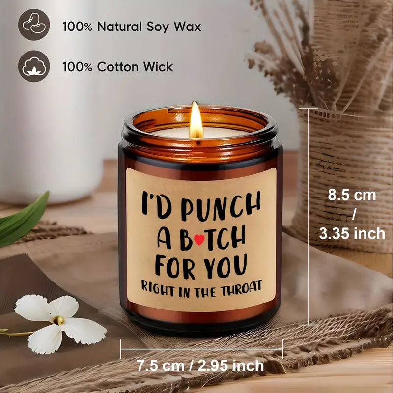 Scented Soybean Candle Gift