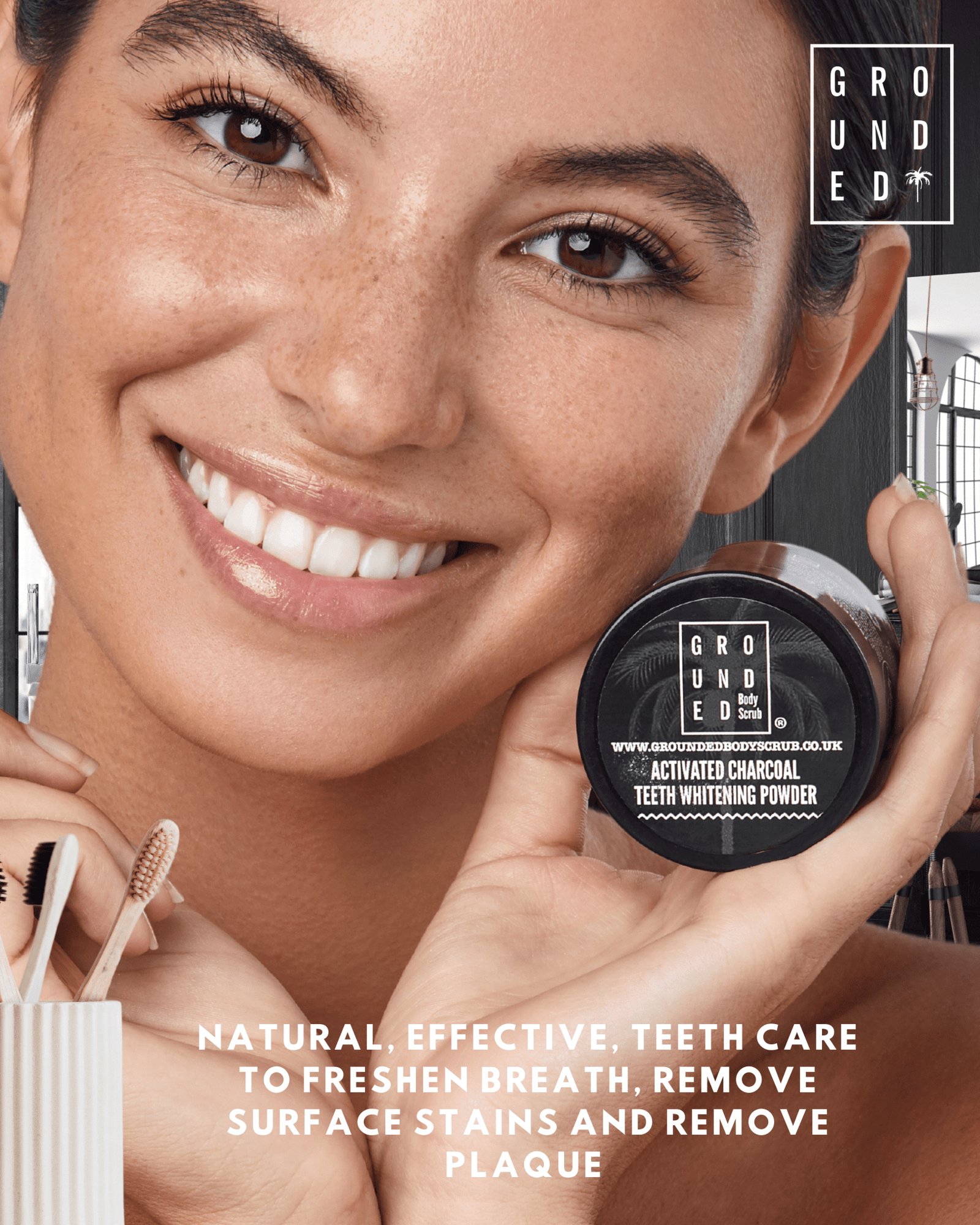 Charcoal Teeth Whitening Powder