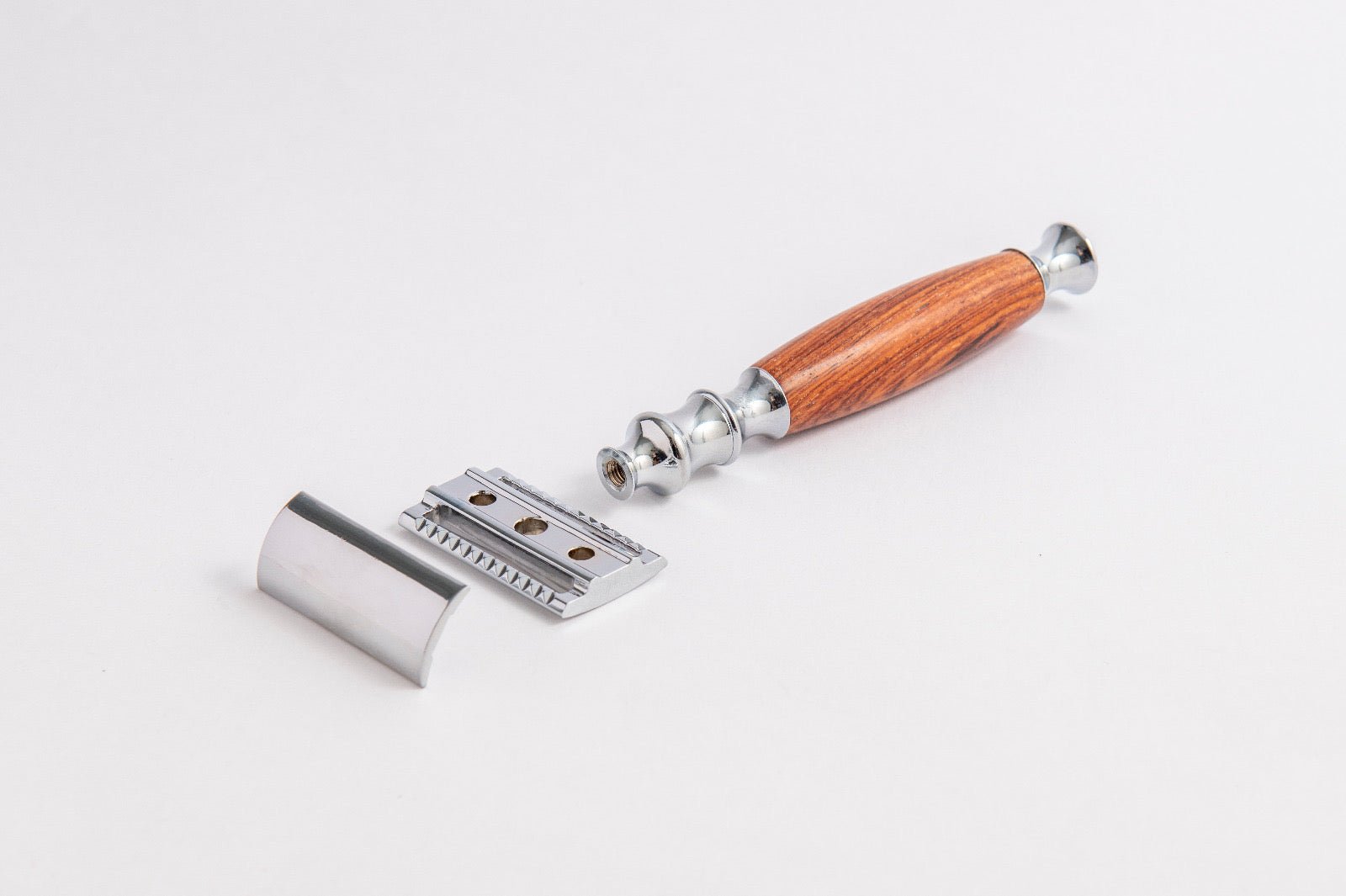 Eco Bath London Rose Wood Shaving Set